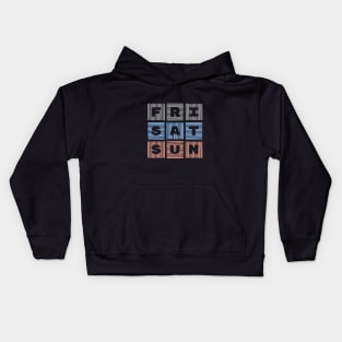 Pleasant Weekend Kids Hoodie